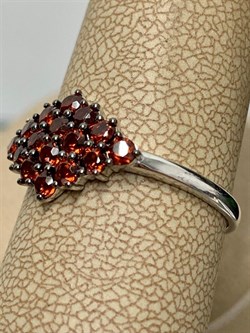 *Кольцо р.19,5 Гранат Мозамбик арт. К1024Ю/Ag-607/11-094 вес 2,15 г - фото 242730 *Кольцо р.19,5 Гранат Мозамбик арт. К1024Ю/Ag-607/11-094 вес 2,15 г - фото 242730