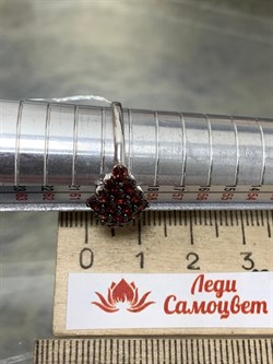 *Кольцо р.19 Гранат Мозамбик арт. К1024Ю/Ag-607/11-215 вес 2,23 г - фото 242735 *Кольцо р.19 Гранат Мозамбик арт. К1024Ю/Ag-607/11-215 вес 2,23 г - фото 242735