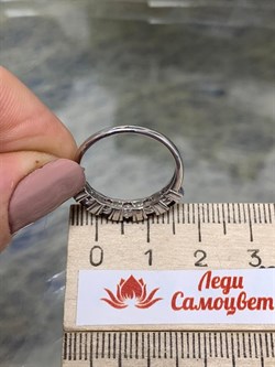 *Кольцо р.17,5 Родолит Мозамбик арт. К0983Ю-607/9-871 вес 1,99 г - фото 242762