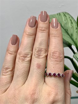 *Кольцо р.19,5 Родолит Мозамбик арт. К0993Ю-607/9-203 вес 1,37 г - фото 242844 *Кольцо р.19,5 Родолит Мозамбик арт. К0993Ю-607/9-203 вес 1,37 г - фото 242844