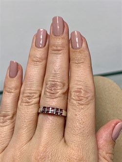 *Кольцо р.17,5 Родолит Мозамбик арт. К1026Ю/Ag-607/9-673 вес 1,72 г - фото 242911 *Кольцо р.17,5 Родолит Мозамбик арт. К1026Ю/Ag-607/9-673 вес 1,72 г - фото 242911