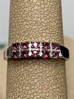 *Кольцо р.17,5 Родолит Мозамбик арт. К1026Ю/Ag-607/9-673 вес 1,72 г - фото 242918 *Кольцо р.17,5 Родолит Мозамбик арт. К1026Ю/Ag-607/9-673 вес 1,72 г - фото 242918