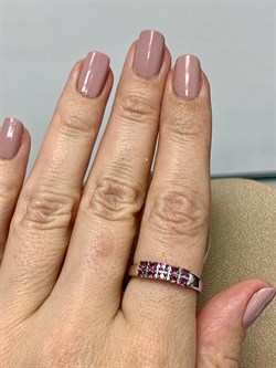 *Кольцо р.18 Родолит Мозамбик арт. К1026Ю/Ag-607/9-097 вес 1,76 г - фото 242940 *Кольцо р.18 Родолит Мозамбик арт. К1026Ю/Ag-607/9-097 вес 1,76 г - фото 242940