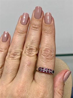 *Кольцо р.18,5 Родолит Мозамбик арт. К1026Ю/Ag-607/9-367 вес 1,87 г - фото 243006 *Кольцо р.18,5 Родолит Мозамбик арт. К1026Ю/Ag-607/9-367 вес 1,87 г - фото 243006