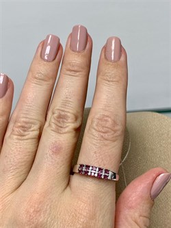 *Кольцо р.19 Родолит Мозамбик арт. К1026Ю/Ag-607/9-734 вес 1,92 г - фото 243083 *Кольцо р.19 Родолит Мозамбик арт. К1026Ю/Ag-607/9-734 вес 1,92 г - фото 243083