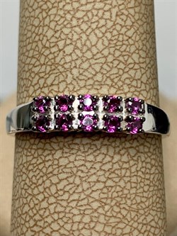 *Кольцо р.19,5 Родолит Мозамбик арт. К1026Ю/Ag-607/9-067 вес 1,95 г - фото 243108 *Кольцо р.19,5 Родолит Мозамбик арт. К1026Ю/Ag-607/9-067 вес 1,95 г - фото 243108