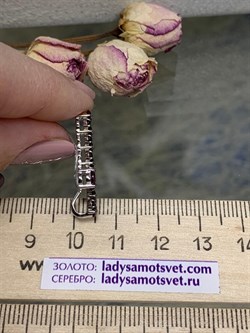 *Подвеска Орхидея Микс Родолит Шпинель арт. П1065/Ag-607/1/9-401 вес 2,41 г - фото 243189 *Подвеска Орхидея Микс Родолит Шпинель арт. П1065/Ag-607/1/9-401 вес 2,41 г - фото 243189