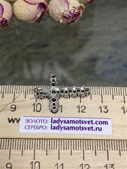 *Подвеска Орхидея Микс Родолит Шпинель арт. П1065/Ag-607/1/9-401 вес 2,41 г - фото 243191 *Подвеска Орхидея Микс Родолит Шпинель арт. П1065/Ag-607/1/9-401 вес 2,41 г - фото 243191