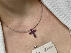 *Подвеска Орхидея Микс Родолит Шпинель арт. П1066/Ag-607/1/9-382 вес 2,03 г - фото 243259 *Подвеска Орхидея Микс Родолит Шпинель арт. П1066/Ag-607/1/9-382 вес 2,03 г - фото 243259