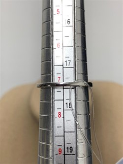 *Кольцо р.17,5 Зеленый Агат Урал арт. К0993Ю-607/10-572 вес 1,18 г - фото 243450