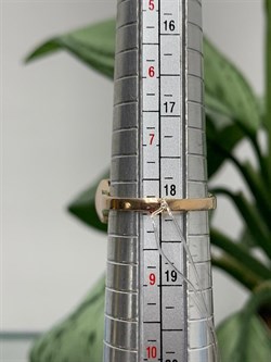 *Кольцо р.18 Желтый Опал Эфиопия арт. К1156Ю/Ag-607/5ПОЗ-616 вес 2,83 г - фото 243948