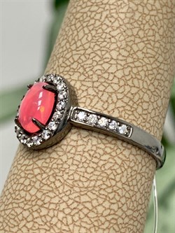 *Кольцо р.20 Розовый Опал Эфиопия арт. К1144Ю/Ag-617/5-320 вес 1,94 г - фото 244199 *Кольцо р.20 Розовый Опал Эфиопия арт. К1144Ю/Ag-617/5-320 вес 1,94 г - фото 244199