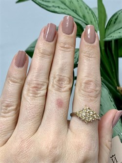 *Кольцо р.18,5 Цитрин Урал арт. К1024Ю/Ag-607/12-325-2 вес 2,22 г - фото 244318 *Кольцо р.18,5 Цитрин Урал арт. К1024Ю/Ag-607/12-325-2 вес 2,22 г - фото 244318