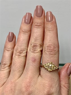 *Кольцо р.19,5 Цитрин Урал арт. К1024Ю/Ag-607/12-285-7 вес 2,15 г - фото 244355 *Кольцо р.19,5 Цитрин Урал арт. К1024Ю/Ag-607/12-285-7 вес 2,15 г - фото 244355