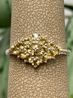 *Кольцо р.19,5 Цитрин Урал арт. К1024Ю/Ag-607/12-285-7 вес 2,15 г - фото 244363 *Кольцо р.19,5 Цитрин Урал арт. К1024Ю/Ag-607/12-285-7 вес 2,15 г - фото 244363