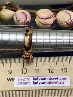 *Кольцо р.18,5 Цитрин Урал арт. К1350/Ag-607/12ПОЗ-911 вес 3,4 г - фото 244449 *Кольцо р.18,5 Цитрин Урал арт. К1350/Ag-607/12ПОЗ-911 вес 3,4 г - фото 244449