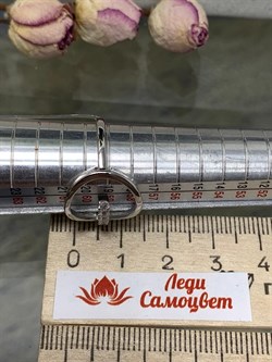 *Кольцо р.19 Белый Фианит арт. К1064/Ag-610-943 вес 2,22 г - фото 244703 *Кольцо р.19 Белый Фианит арт. К1064/Ag-610-943 вес 2,22 г - фото 244703