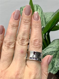 *Кольцо р.18 Сапфир иск арт. К1346/Ag-607/72-318 вес 9,05 г - фото 244789