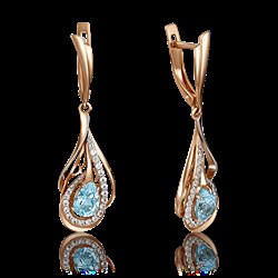 *Серьги Топаз цв Красное арт. 02-4148-01-201-1110-57-381 (вес 4,72 г) - фото 24498 *Серьги Топаз цв Красное арт. 02-4148-01-201-1110-57-381 (вес 4,72 г) - фото 24498