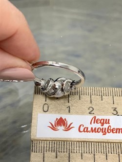*Кольцо р.17 Белый Жемчуг арт. PI-R2412-1-X-W-PN-X-W-861 вес 3,3 г - фото 245074 *Кольцо р.17 Белый Жемчуг арт. PI-R2412-1-X-W-PN-X-W-861 вес 3,3 г - фото 245074