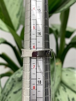 *Кольцо р.17 Орхидея Танзанит Африка арт. К1010Ю/Ag-618-663 вес 2,95 г - фото 245152