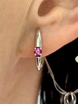 *Серьги Трансформер Орхидея Микс Танзанит Родолит арт. С1013Ю/Ag-607/8/9-705 вес 4,33 г - фото 245513 *Серьги Трансформер Орхидея Микс Танзанит Родолит арт. С1013Ю/Ag-607/8/9-705 вес 4,33 г - фото 245513