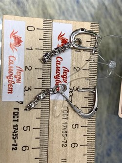 *Серьги Трансформер Орхидея Микс Танзанит Родолит арт. С1013Ю/Ag-607/8/9-705 вес 4,33 г - фото 245515 *Серьги Трансформер Орхидея Микс Танзанит Родолит арт. С1013Ю/Ag-607/8/9-705 вес 4,33 г - фото 245515