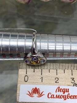 *Кольцо р.17,5 Орхидея Микс Танзанит Цитрин арт. К1223Ю/Ag-607/8/12-204 вес 3,18 г - фото 245823 *Кольцо р.17,5 Орхидея Микс Танзанит Цитрин арт. К1223Ю/Ag-607/8/12-204 вес 3,18 г - фото 245823