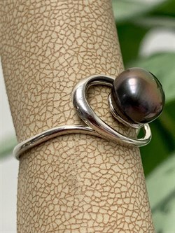 *Кольцо р.18 Шоколадный Жемчуг д.8*8,5мм арт. 1.0315.0.b-482 Вес 2,01 г - фото 246901 *Кольцо р.18 Шоколадный Жемчуг д.8*8,5мм арт. 1.0315.0.b-482 Вес 2,01 г - фото 246901