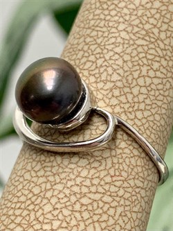 *Кольцо р.18 Шоколадный Жемчуг д.8*8,5мм арт. 1.0315.0.b-482 Вес 2,01 г - фото 246902 *Кольцо р.18 Шоколадный Жемчуг д.8*8,5мм арт. 1.0315.0.b-482 Вес 2,01 г - фото 246902