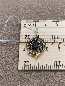 *Подвеска Паук цв Лимонное арт. 03-2920-00-000-1130-59-062 вес 2,63 г - фото 247337 *Подвеска Паук цв Лимонное арт. 03-2920-00-000-1130-59-062 вес 2,63 г - фото 247337