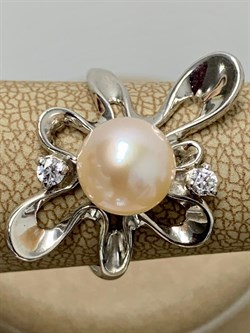 *Кольцо р.17 Розовый Жемчуг д.8*8,5мм арт. 1.0055.0.b-066 Вес 3,34 г - фото 247503 *Кольцо р.17 Розовый Жемчуг д.8*8,5мм арт. 1.0055.0.b-066 Вес 3,34 г - фото 247503