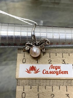 *Кольцо р.17 Розовый Жемчуг д.8*8,5мм арт. 1.0055.0.b-066 Вес 3,34 г - фото 247506 *Кольцо р.17 Розовый Жемчуг д.8*8,5мм арт. 1.0055.0.b-066 Вес 3,34 г - фото 247506