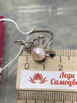 *Кольцо р.17 Розовый Жемчуг д.8*8,5мм арт. 1.0055.0.b-066 Вес 3,34 г - фото 247508 *Кольцо р.17 Розовый Жемчуг д.8*8,5мм арт. 1.0055.0.b-066 Вес 3,34 г - фото 247508