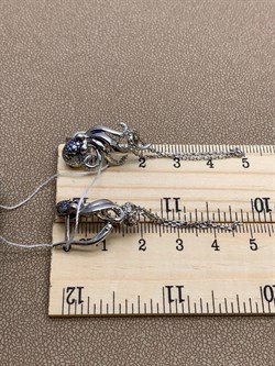 *Серьги Осьминоги Эмаль арт. 02-4768-00-000-0200-68-449 вес 6,96 г - фото 247547 *Серьги Осьминоги Эмаль арт. 02-4768-00-000-0200-68-449 вес 6,96 г - фото 247547