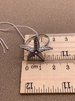 *Кольцо р.18 Морская Звезда Аметист арт. 01-5476-00-203-0200-68-186 вес 3,03 г - фото 247649