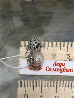 *Брошь Кошка Жемчуг Микс д.7,5*8 д.10,5*11мм арт. 4.0214.0.b-942 Вес 3,85 г - фото 247679 *Брошь Кошка Жемчуг Микс д.7,5*8 д.10,5*11мм арт. 4.0214.0.b-942 Вес 3,85 г - фото 247679