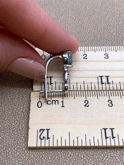 *Серьги Голубой Топаз арт. E00573-970 вес 4,59 г - фото 248281 *Серьги Голубой Топаз арт. E00573-970 вес 4,59 г - фото 248281