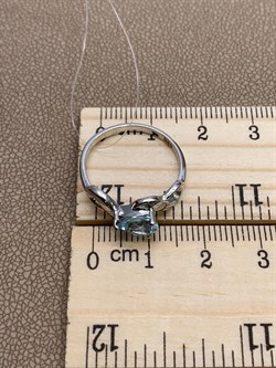 *Кольцо р.17,5 Голубой Топаз арт. R00563-409 Вес 2,09 г - фото 248320 *Кольцо р.17,5 Голубой Топаз арт. R00563-409 Вес 2,09 г - фото 248320