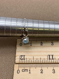 *Кольцо р.17,5 Голубой Топаз арт. R00563-409 Вес 2,09 г - фото 248327 *Кольцо р.17,5 Голубой Топаз арт. R00563-409 Вес 2,09 г - фото 248327