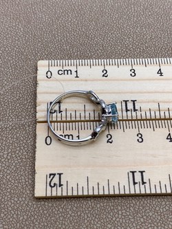 *Кольцо р.17 Голубой Топаз арт. R00562-952 Вес  2,12 г - фото 248349 *Кольцо р.17 Голубой Топаз арт. R00562-952 Вес  2,12 г - фото 248349