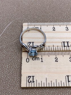 *Кольцо р.17 Голубой Топаз арт. R00562-952 Вес  2,12 г - фото 248350 *Кольцо р.17 Голубой Топаз арт. R00562-952 Вес  2,12 г - фото 248350
