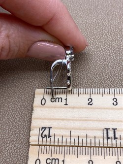 *Серьги Голубой Топаз арт. E00534-875 Вес 4,14 г - фото 249069