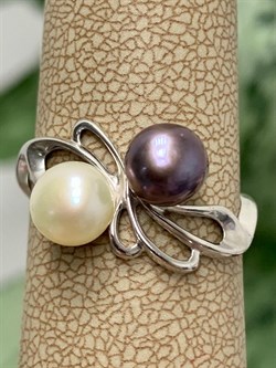 *Кольцо р.17 Жемчуг Микс д.6*6,5мм арт. 1.0301.0.b-885 Вес 1,69 г - фото 250587 *Кольцо р.17 Жемчуг Микс д.6*6,5мм арт. 1.0301.0.b-885 Вес 1,69 г - фото 250587