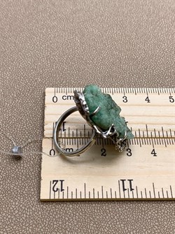 *Кольцо р.17,5 Халцедон Урал АРТ 2625 Вес 9,7 г - фото 250898