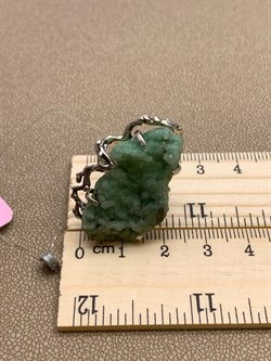 *Кольцо р.17,5 Халцедон Урал АРТ 2625 Вес 9,7 г - фото 250899