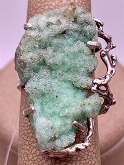 *Кольцо р.17,5 Халцедон Урал АРТ 2625 Вес 9,7 г - фото 250902