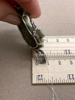 *Подвеска Халцедон Урал АРТ 4339 Вес 12,1 г - фото 250911 *Подвеска Халцедон Урал АРТ 4339 Вес 12,1 г - фото 250911