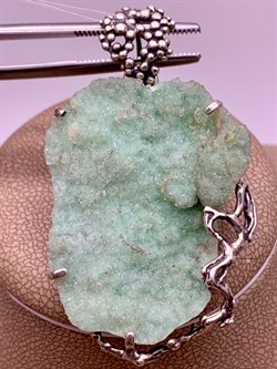 *Подвеска Халцедон Урал АРТ 4339 Вес 12,1 г - фото 250912 *Подвеска Халцедон Урал АРТ 4339 Вес 12,1 г - фото 250912