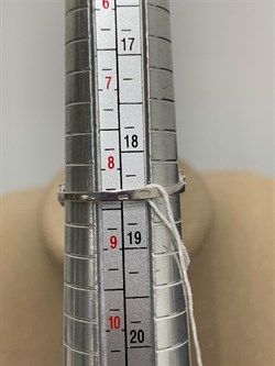 *Кольцо р.17,5 Белый Жемчуг д.9,5*10мм арт. 1.0818.0.b-268 Вес 3,45 г - фото 251100